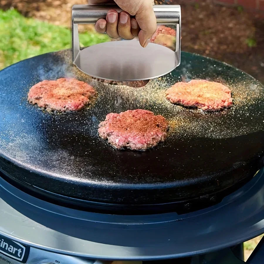 Stainless Steel Smash Burger 