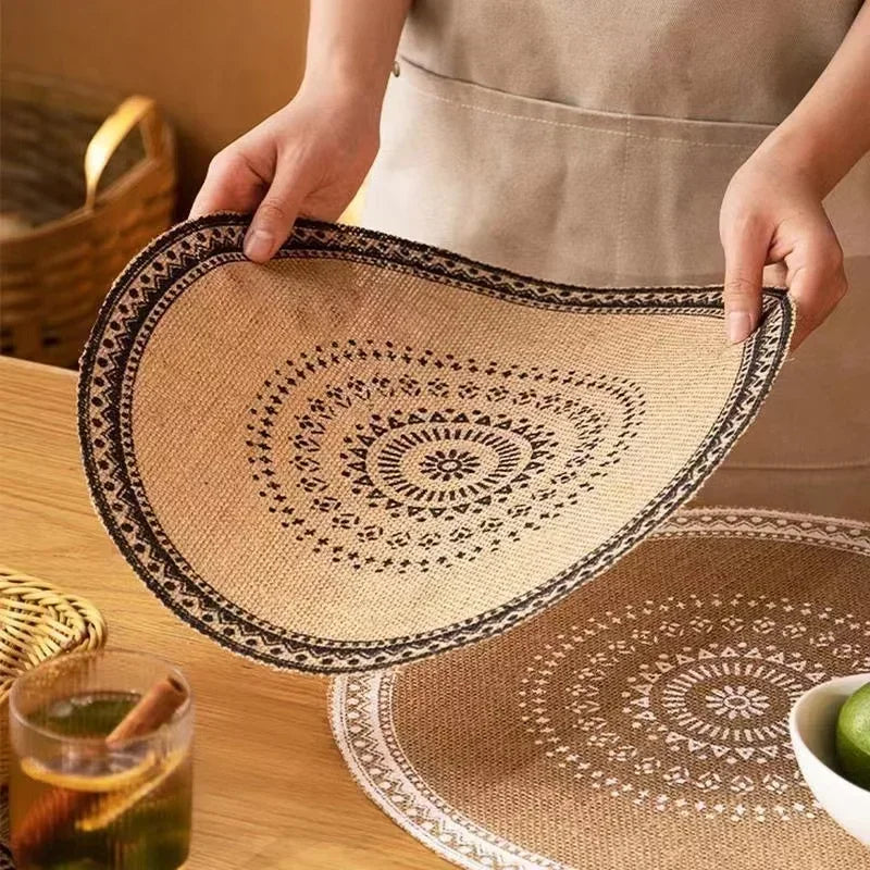 Round Placemat Table Non-Slip 