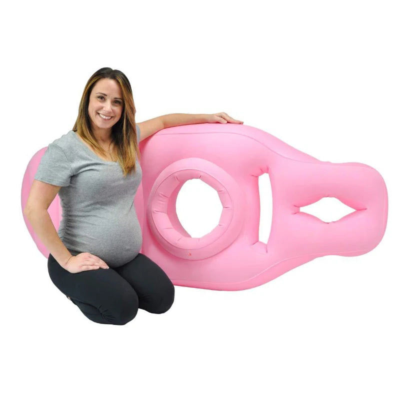 Inflatable maternity pillow